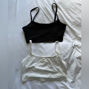 H&M | 2 Cotton Bralettes (size small)